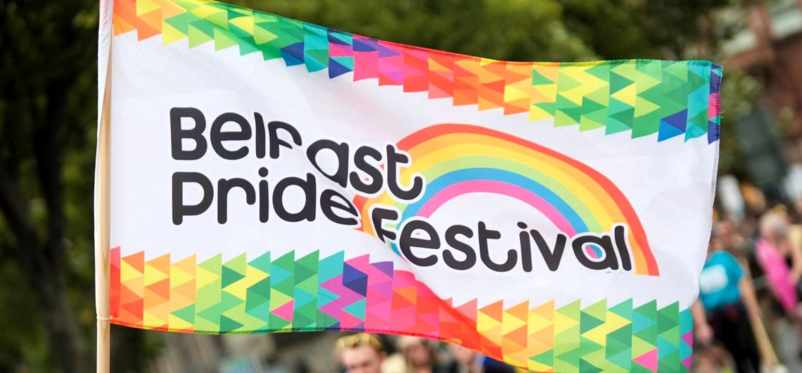 Belfast Pride 2026 flag