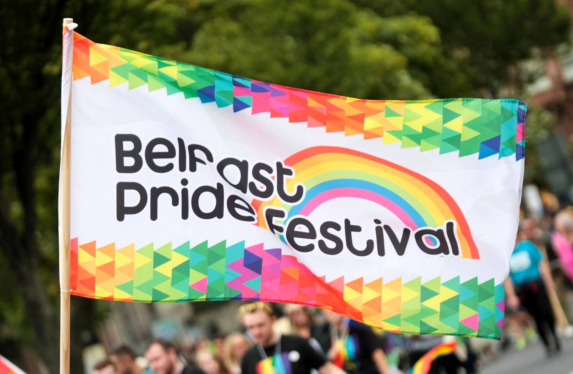 Belfast Pride 2026 flag